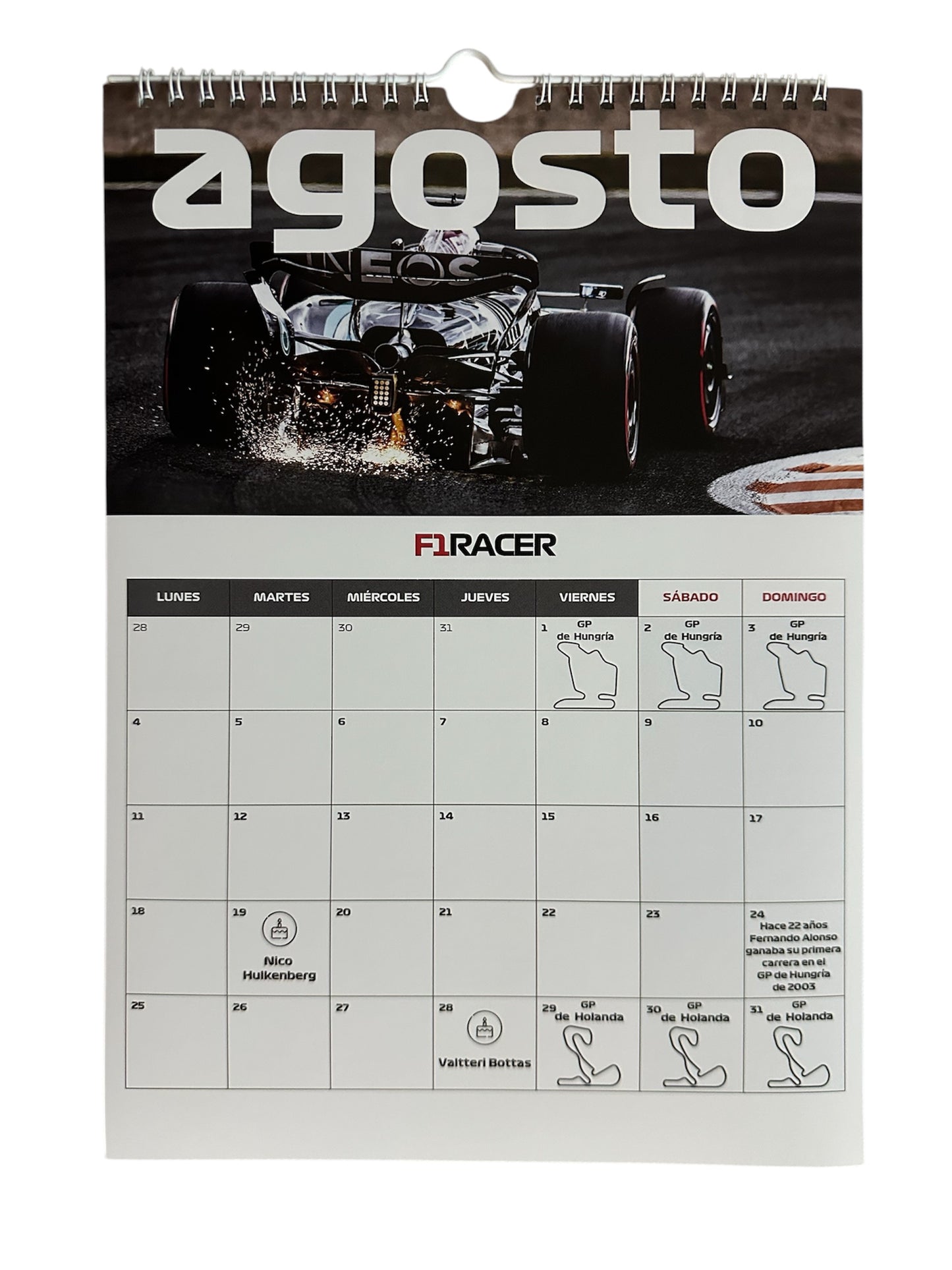 Calendario F1 2025